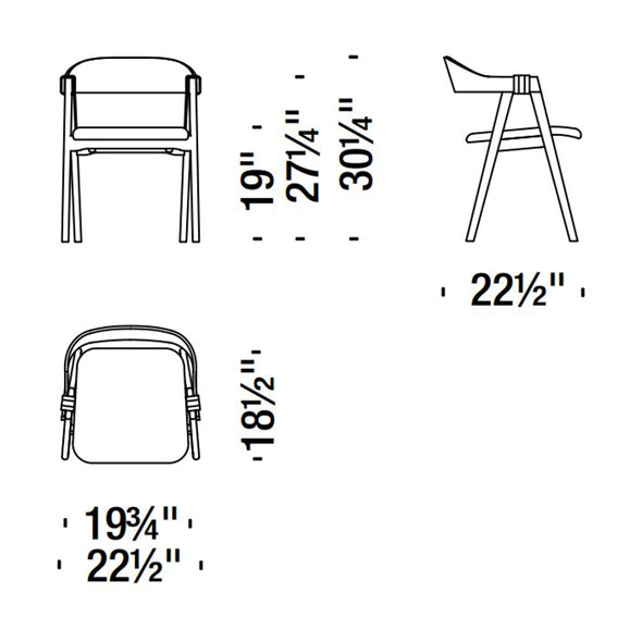 Mathilda Stackable Dining Chair