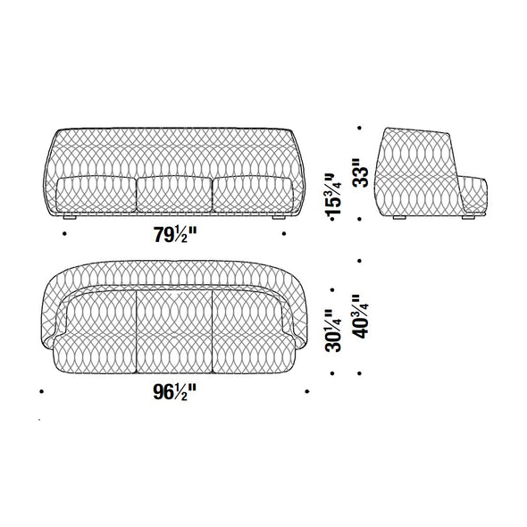 Redondo 245 Sofa