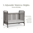 Abigail 3-in-1 Convertible Crib