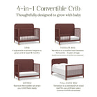 Brimsley Tambour 4-in-1 Convertible Crib