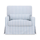 Crawford Pillowback Chair and a Half Comfort Swivel Glider