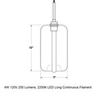 Pod LED Pendant Light