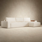 Newilla Wide Arms Sofa Bed with Chaise