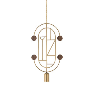 Wooden Dots S04 Pendant Light