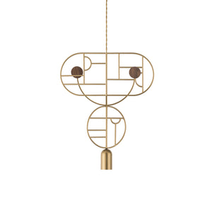 Wooden Dots S07 Pendant Light