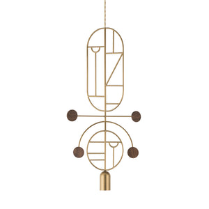 Wooden Dots S08 Pendant Light