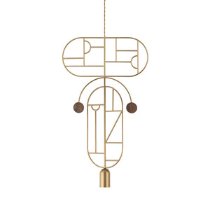 Wooden Dots S09 Pendant Light