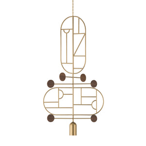 Wooden Dots S13 Pendant Light