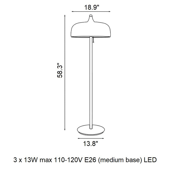 Acorn Floor Lamp