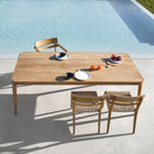 Paralel Rectangular Dining Table