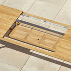 Paralel Rectangular Extendable Dining Table