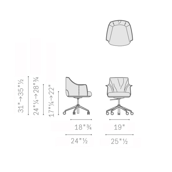 Archibald Managerial Task Office Chair