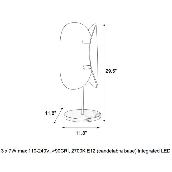 Furl Table Lamp