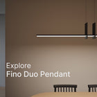 Fino Duo LED Linear Pendant Light