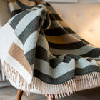 Patch Striped Blanket