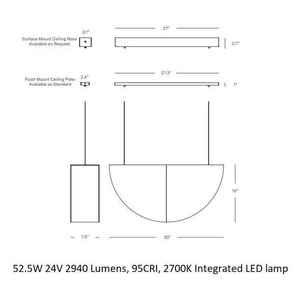 Phase Pendant Light