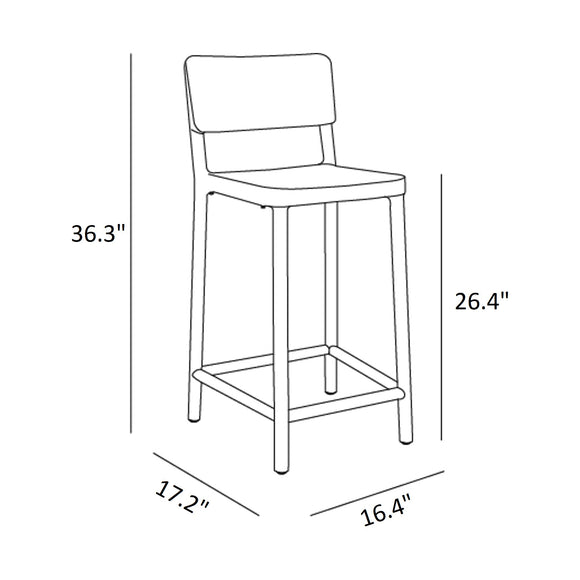 Lisboa Stacking Stool (Set of 4)