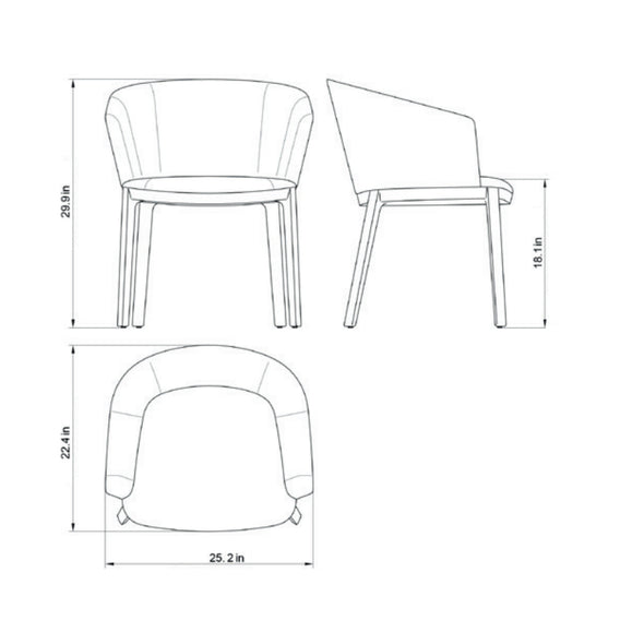 Rest Upholstered Armchair