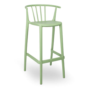 Woody Eco Recycled Stacking Barstool (Set of 4)