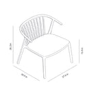 Woody Outdoor Upholstered Armchair (Set of 2)