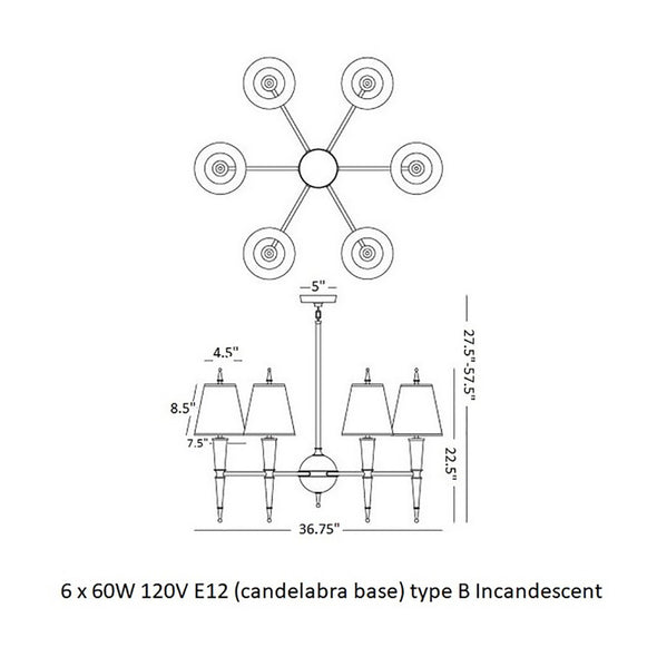 Versailles Chandelier