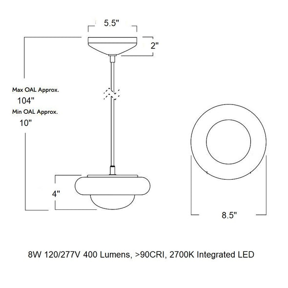 Humboldt LED Pendant Light