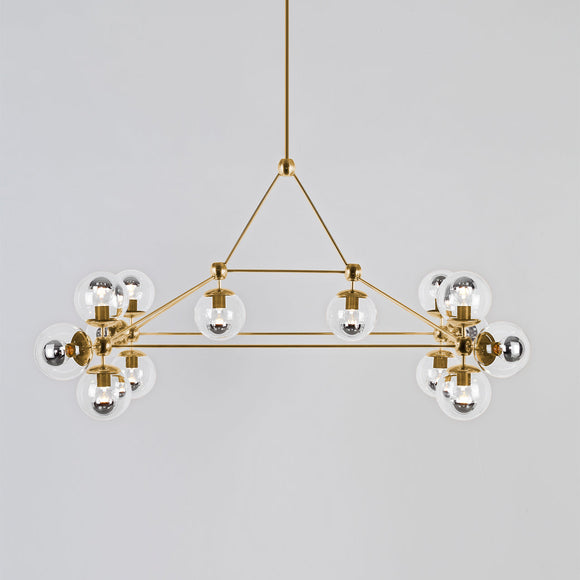 Modo Rectangle LED Chandelier