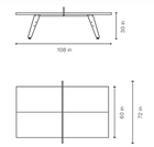 RS Stationary Ping Pong Table