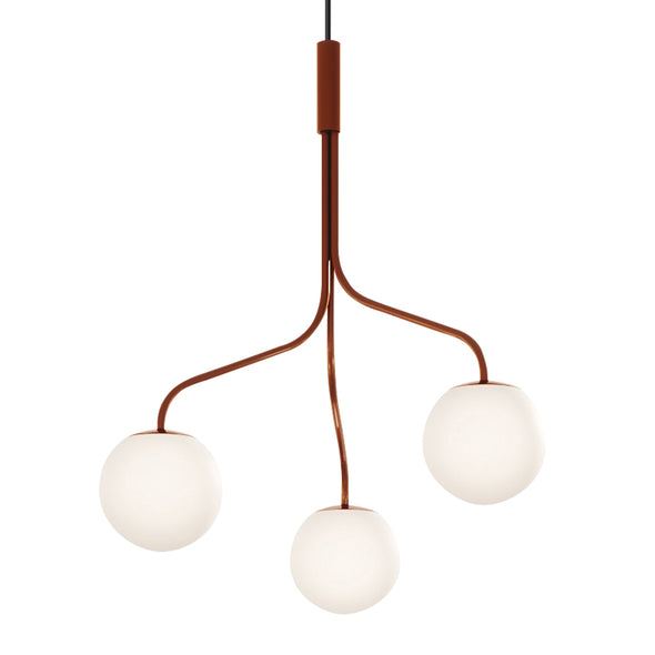 Curve Cluster Single Pendant Light