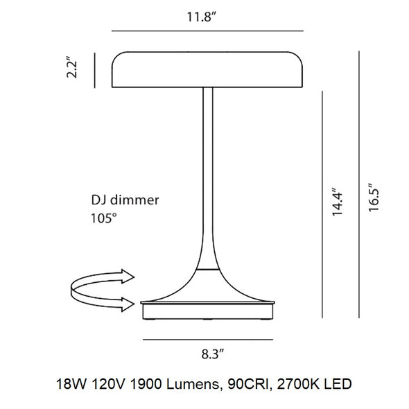 Mr. DJ Table Lamp