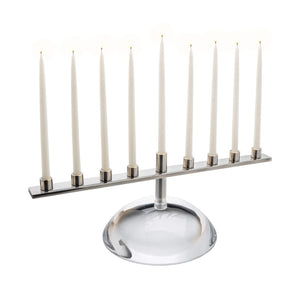 Riverstone Menorah Candle Holder