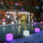 Cube Outdoor Bluetooth LED Floor Lamp