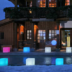 Cube Outdoor Bluetooth LED Floor Lamp