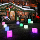 Cube Outdoor Bluetooth LED Floor Lamp