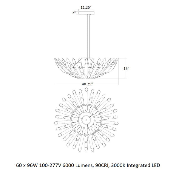 Chimes LED Pendant Light