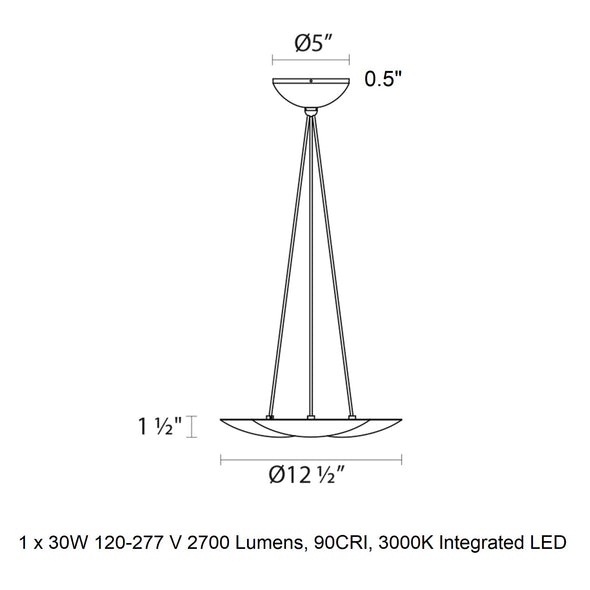 Cloud LED Pendant Light