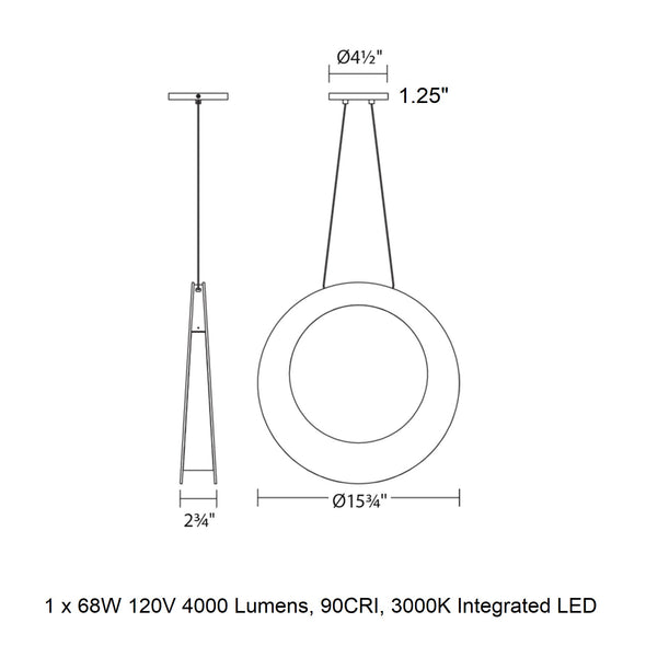 Haro LED Pendant Light