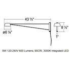 Ray LED Wall Sconce