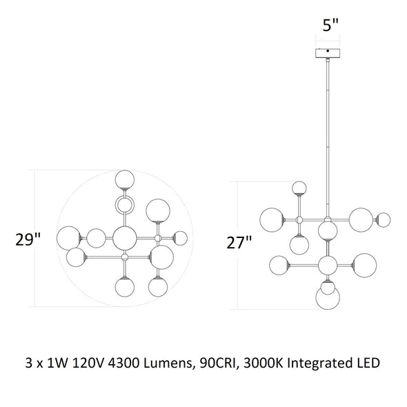 Sabon LED Pendant Light