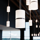 Suspenders 3-Tier Path Matrix Multi Light Pendant Light