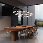 Suspenders 3-Bar Path Racetrack Multi Light Pendant Light