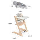 Tripp Trapp High Chair and Newborn Set with Tray