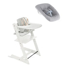 Tripp Trapp High Chair and Newborn Set with Tray