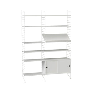 Vertical Wall Cabinet Shelving Unit V3