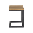 Geneve Outdoor C-Shaped End Table