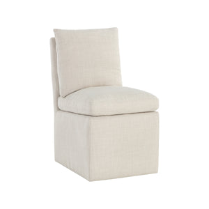 Glenrose Wheeled Dining Chair