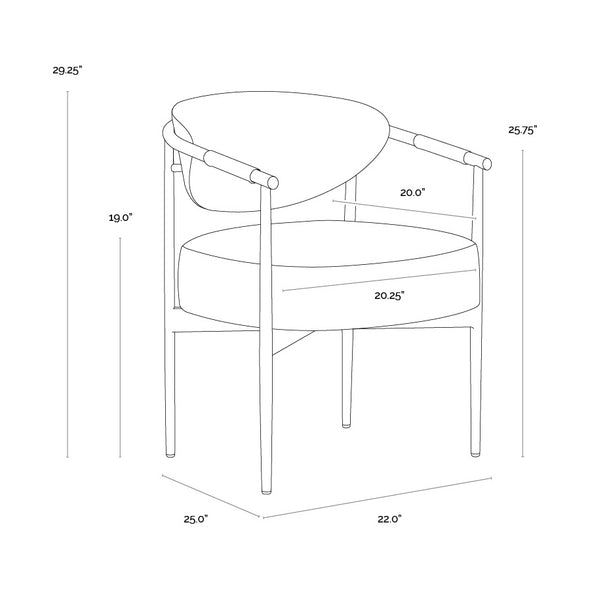 Heloise Dining Armchair