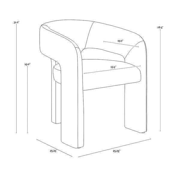 Isidore Dining Armchair