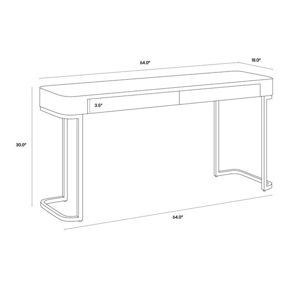 Jamille Console Table