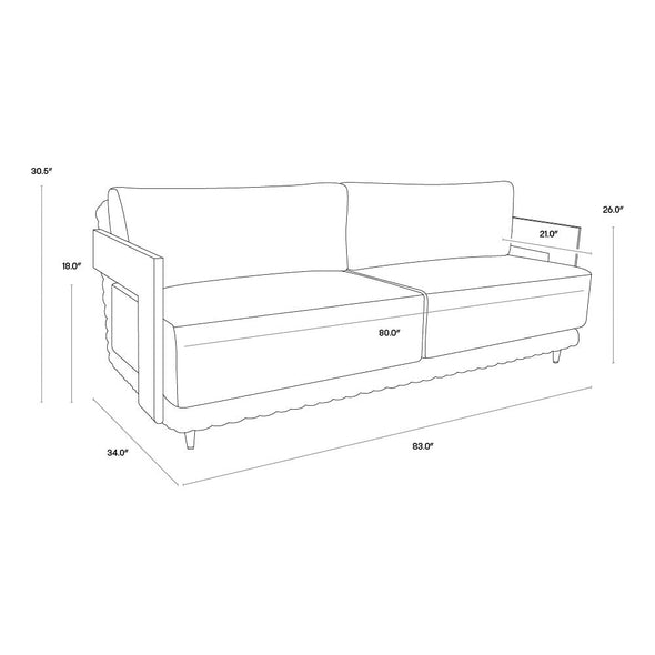 Potenza Outdoor Sofa